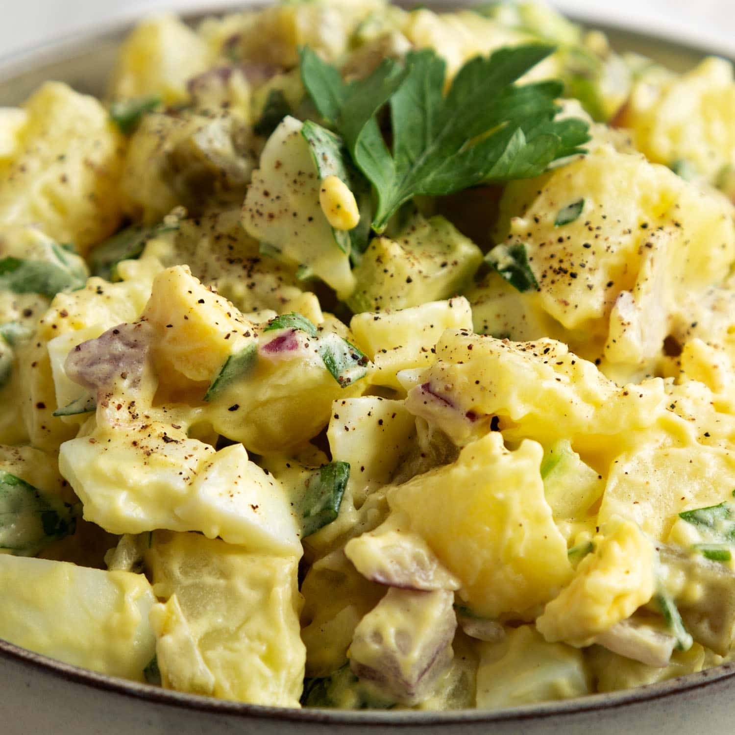 Grandma's Secret: Yukon Gold Potato Salad with Pickle Brine